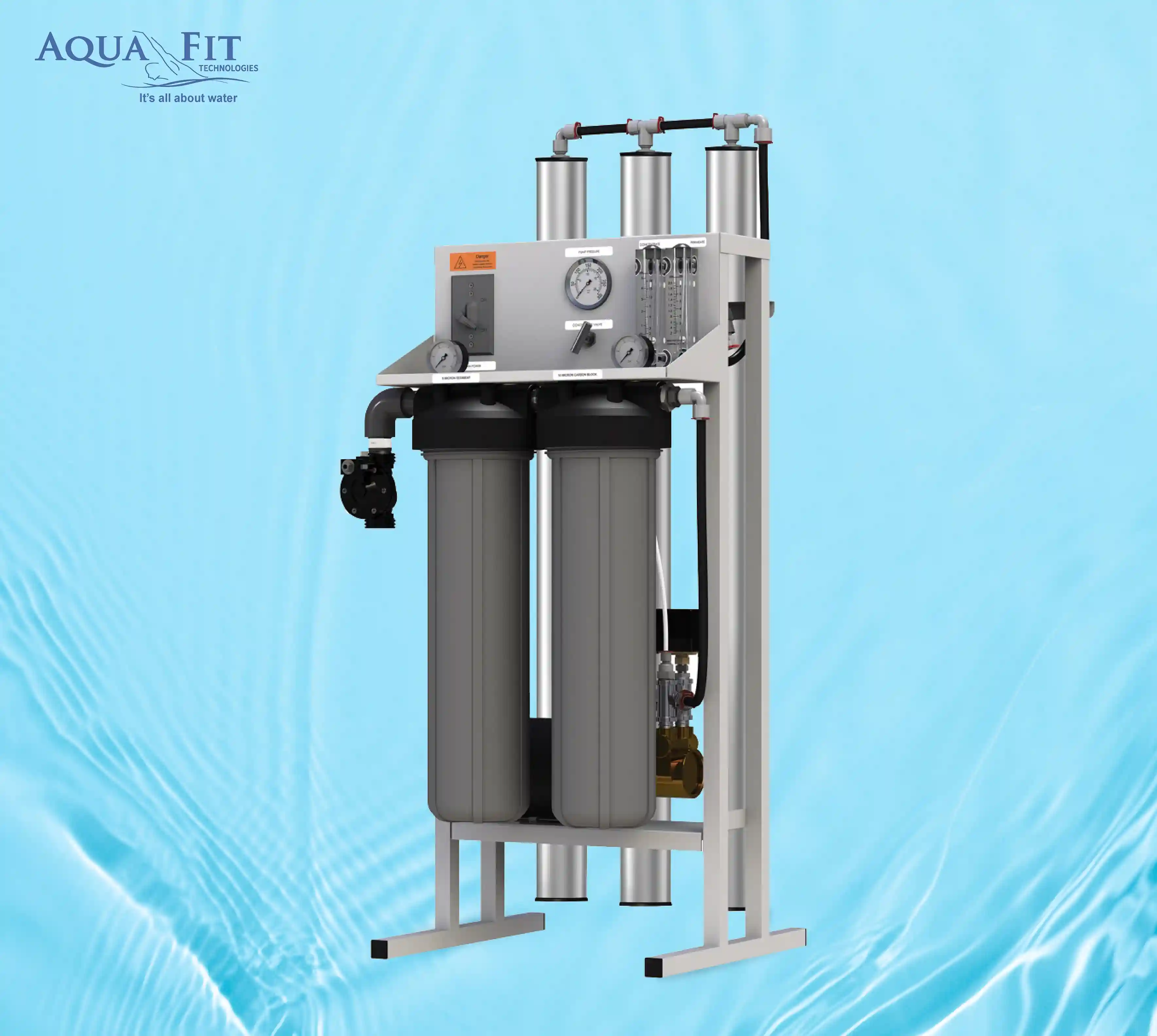 Commercial Drinking water purifier (100-250LPH)