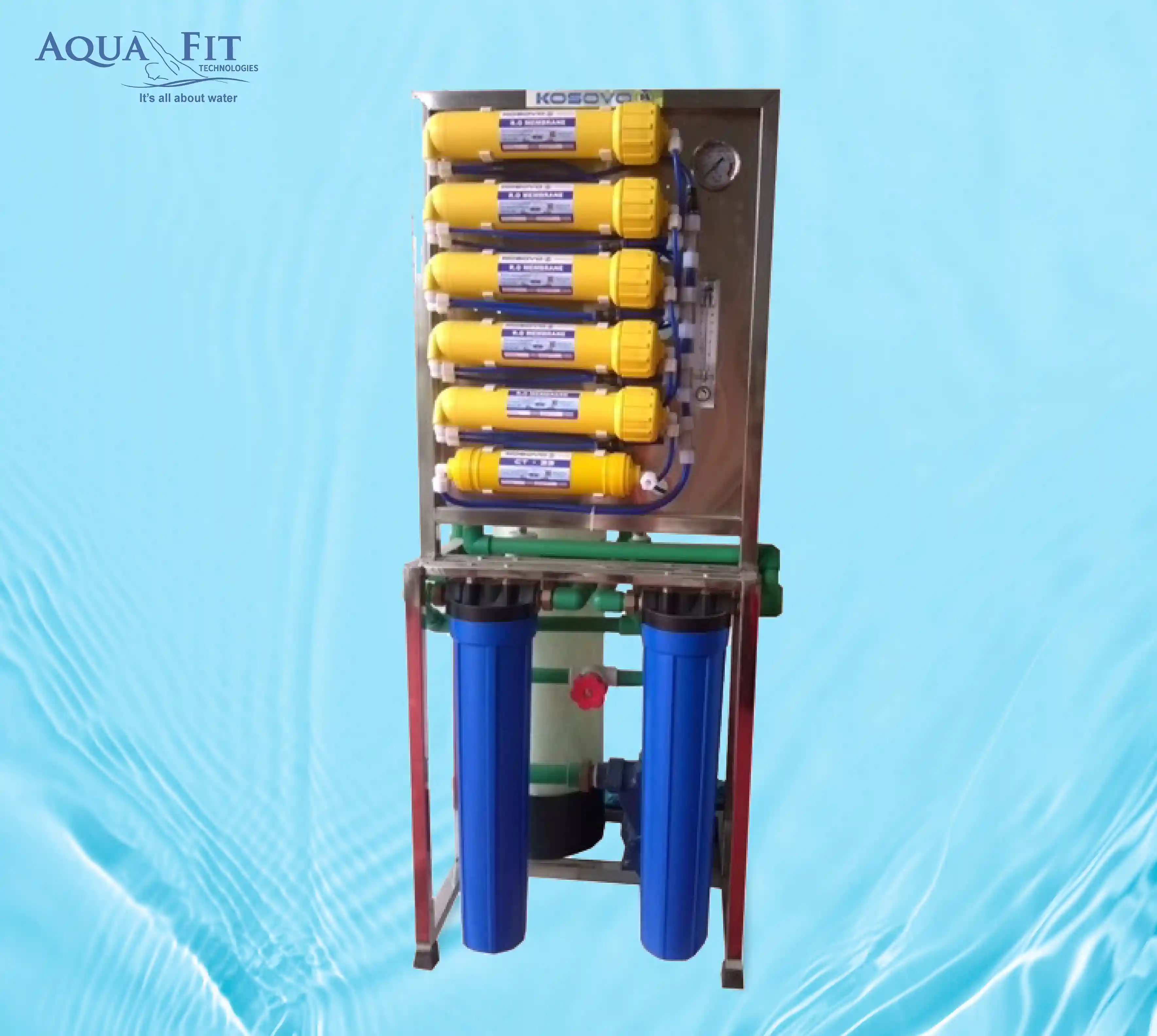 Commercial water purifier (100-250LPH)