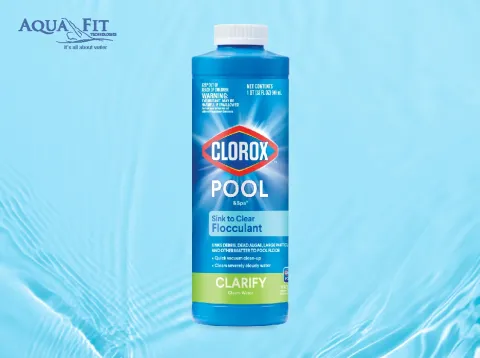 Swimming pool flocculant