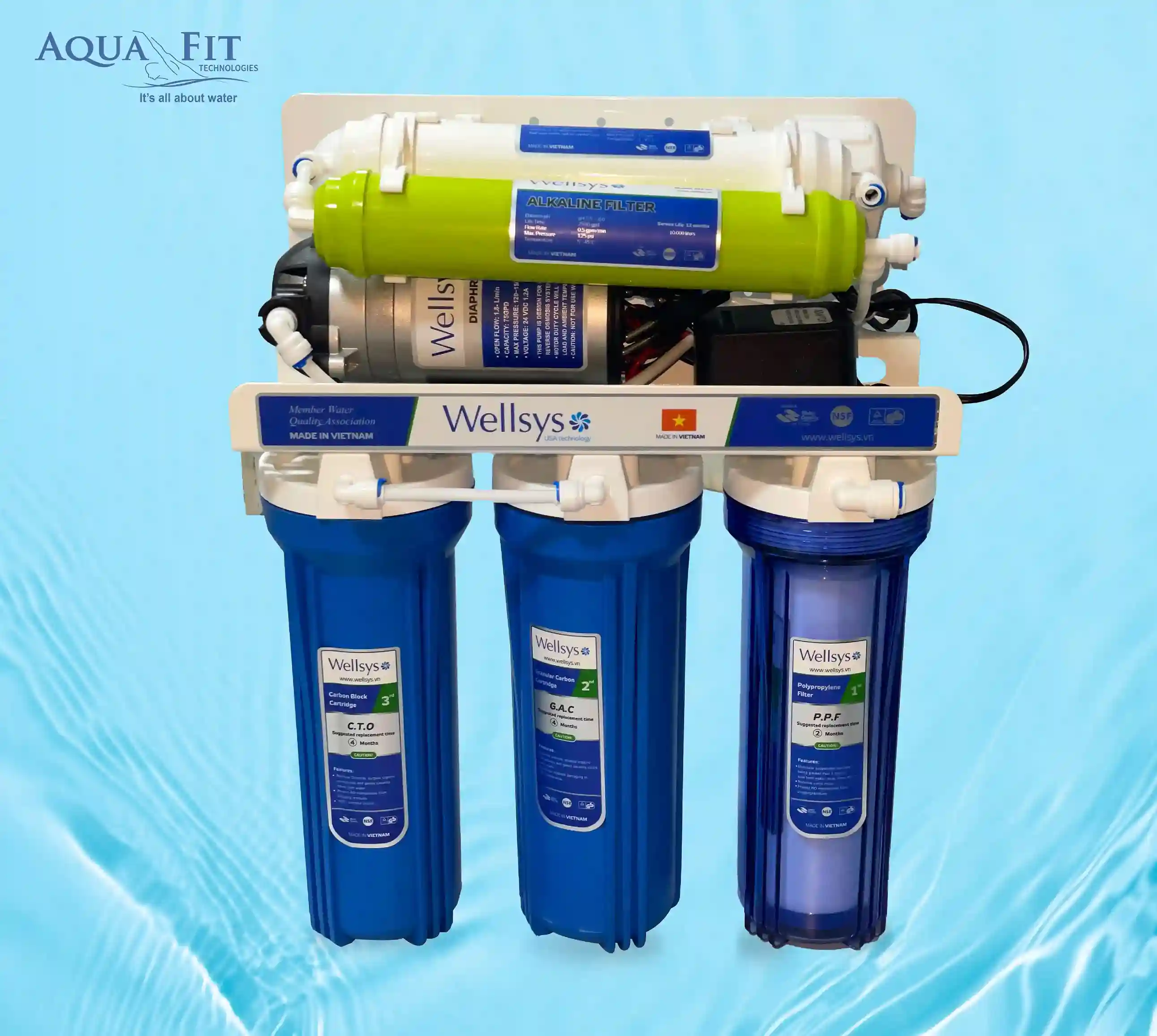 Wellsys RO-75B 6-Stage Water Purifier