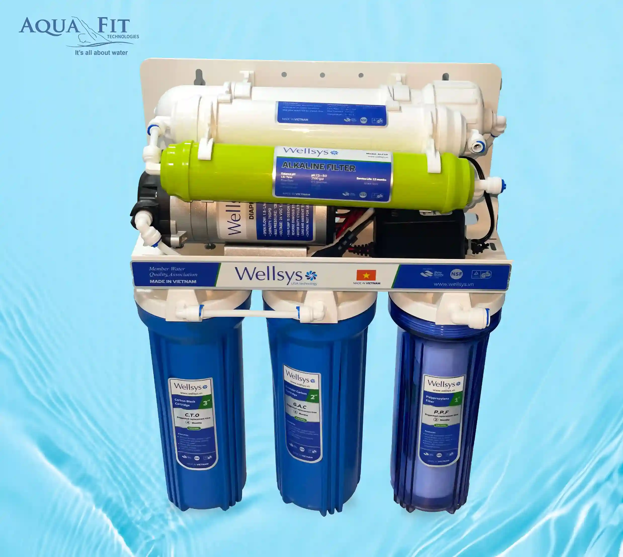 Wellsys RO-75B 6-Stage Water Purifier