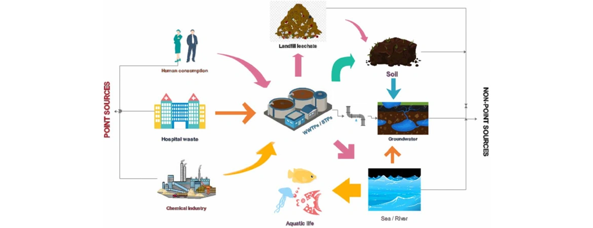 Pharmaceuticals and Personal Care Products in Water: An Emerging Environmental Challenge