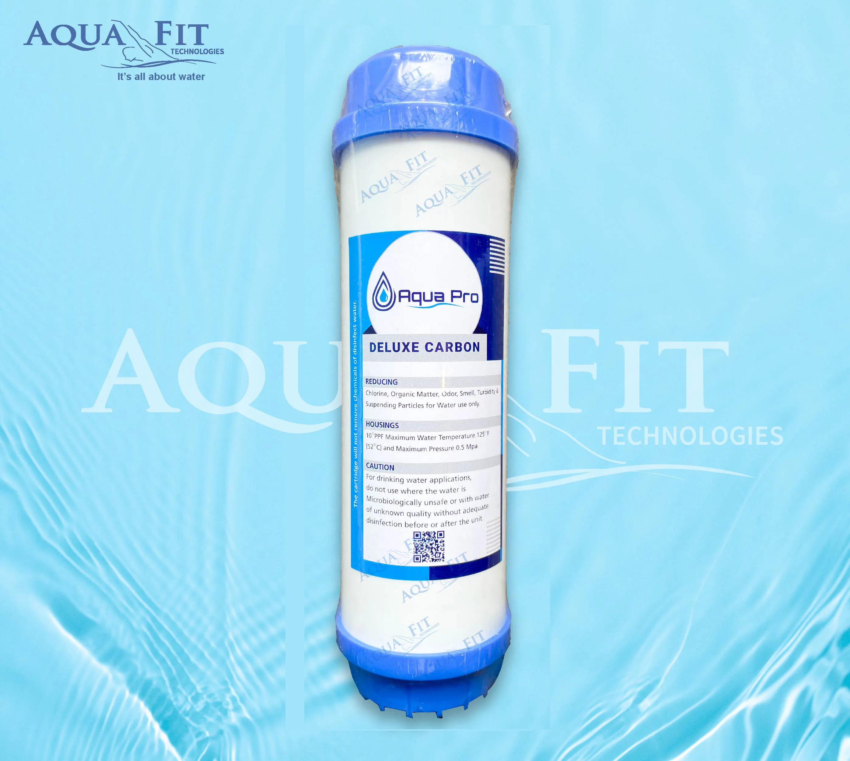 Aqua Pro Delux Carbon Gac-UDF filter 10 Inch