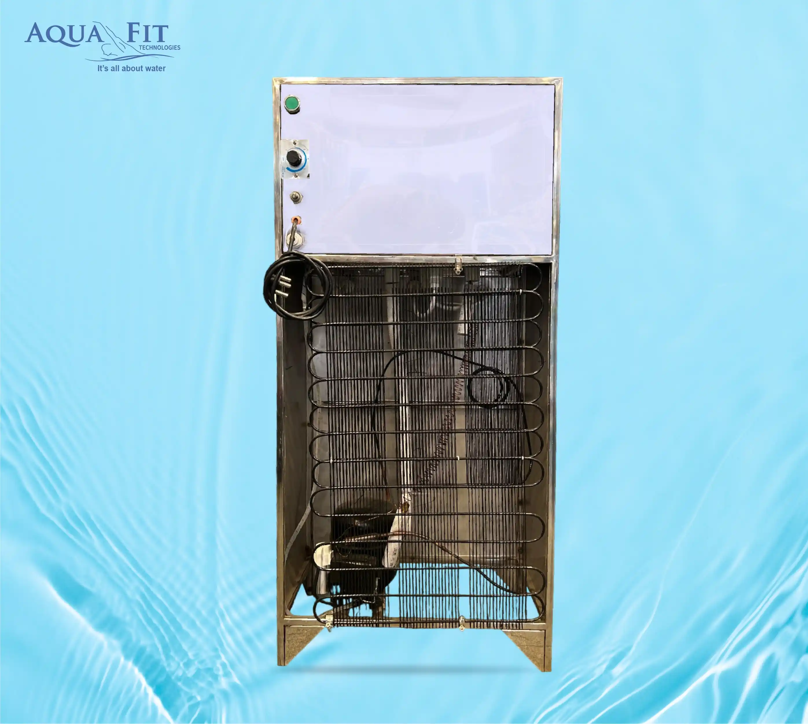Water Hot and Cooling Dispenser 3 Taps (SS)
