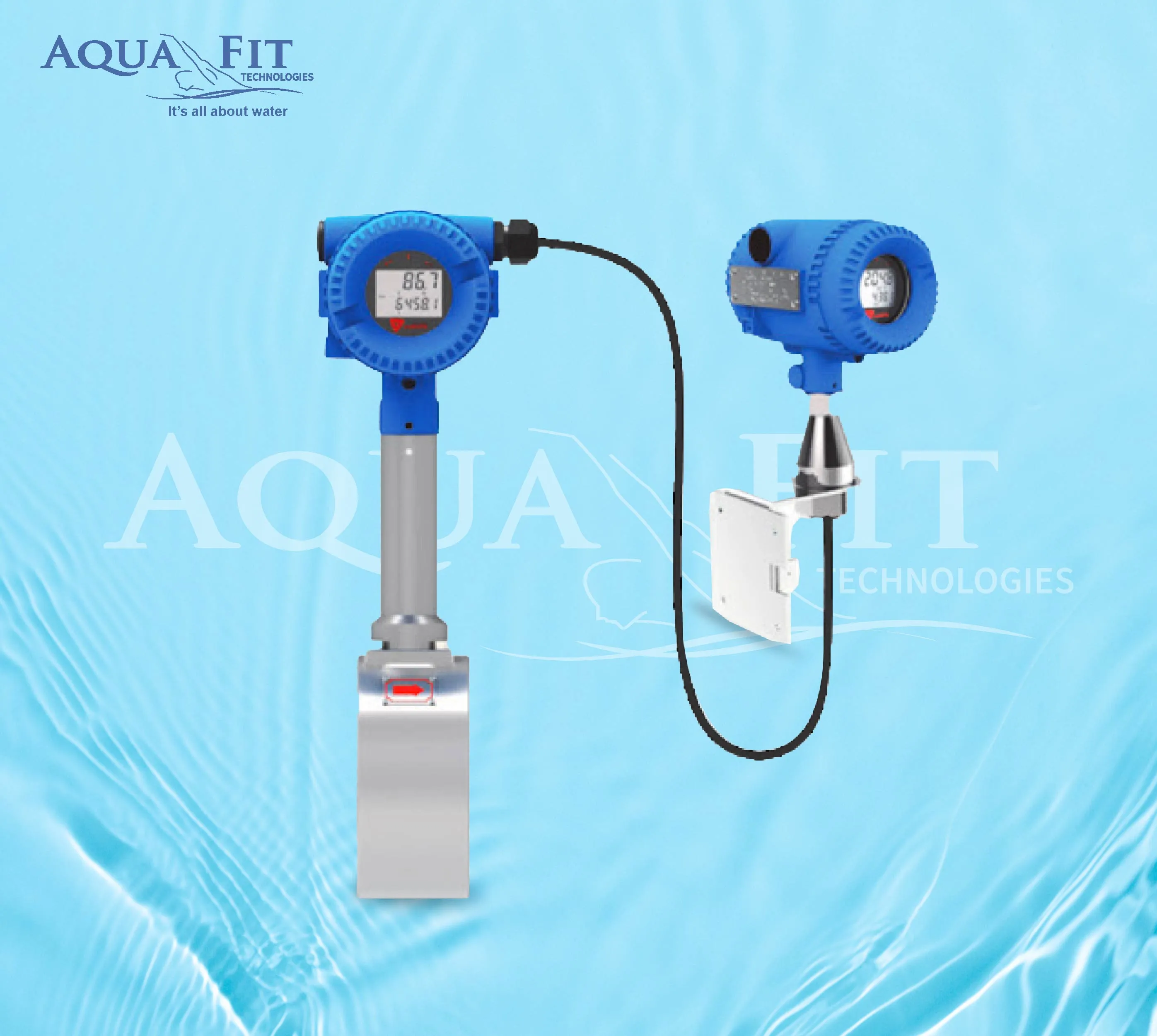 Digital Vortex Flow Meter USA