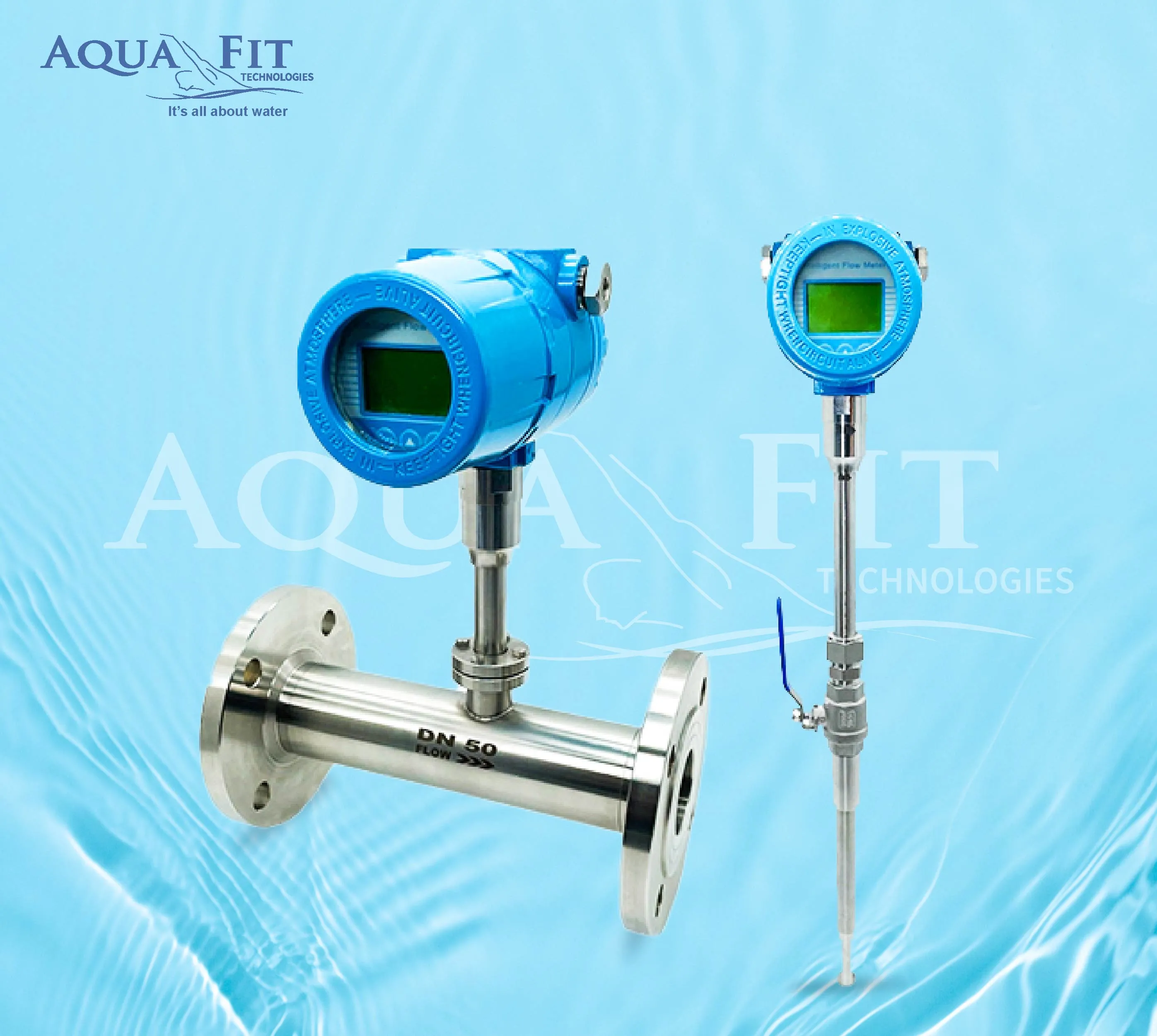 Digital Thermal Mass Flow Meter