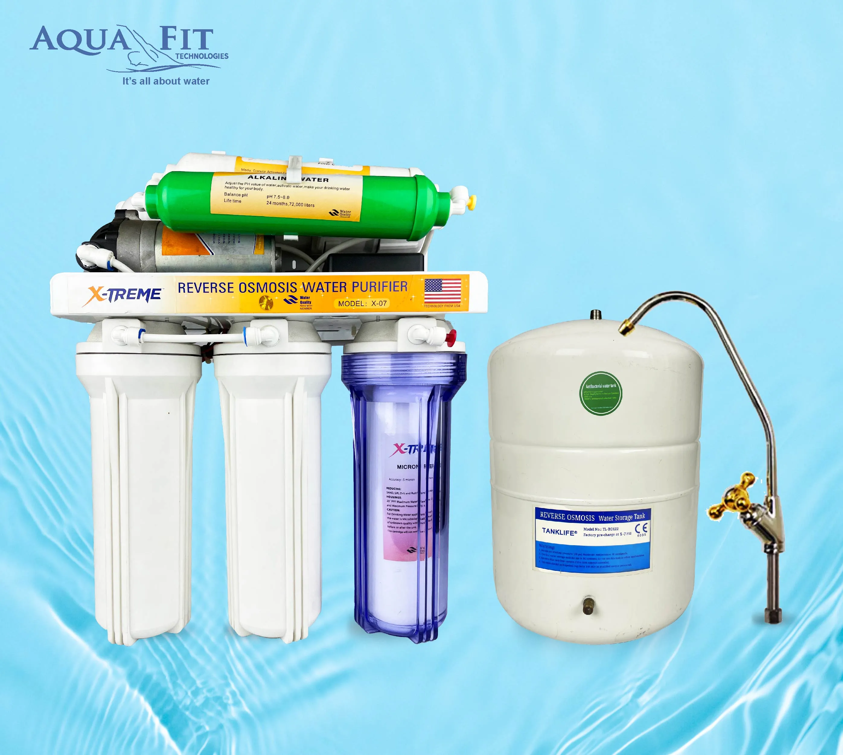 X-treme RO Water Purifier.