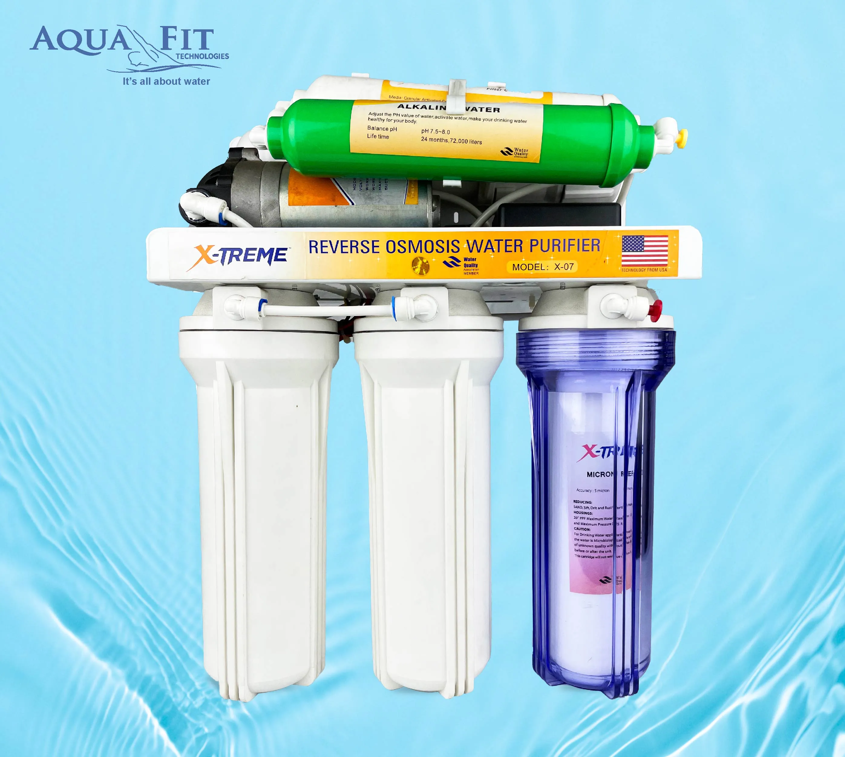 X-treme RO Water Purifier.