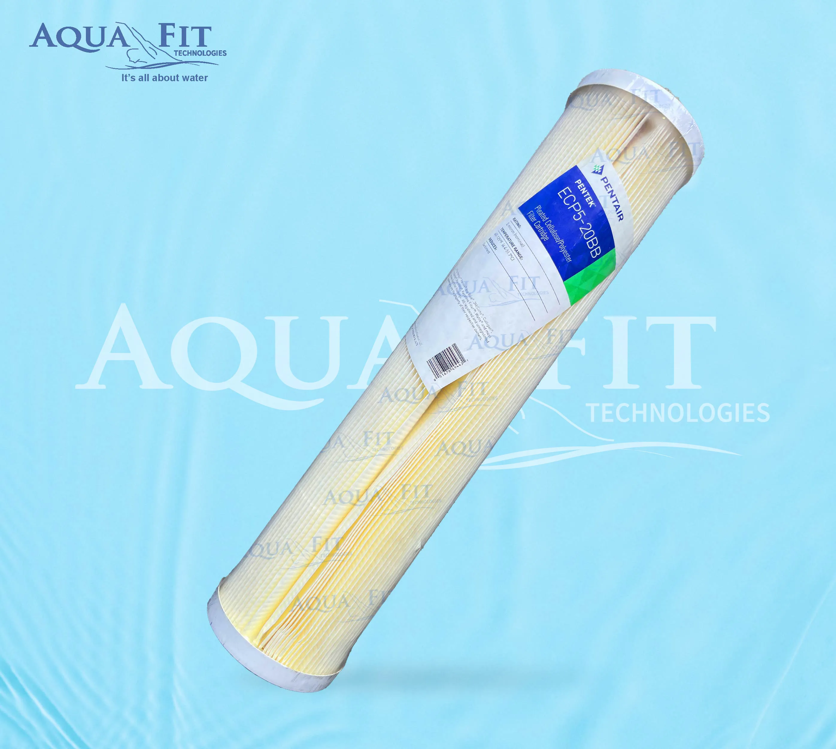 Pentair Pleated Cellulose/Polyester Filter Cartridge