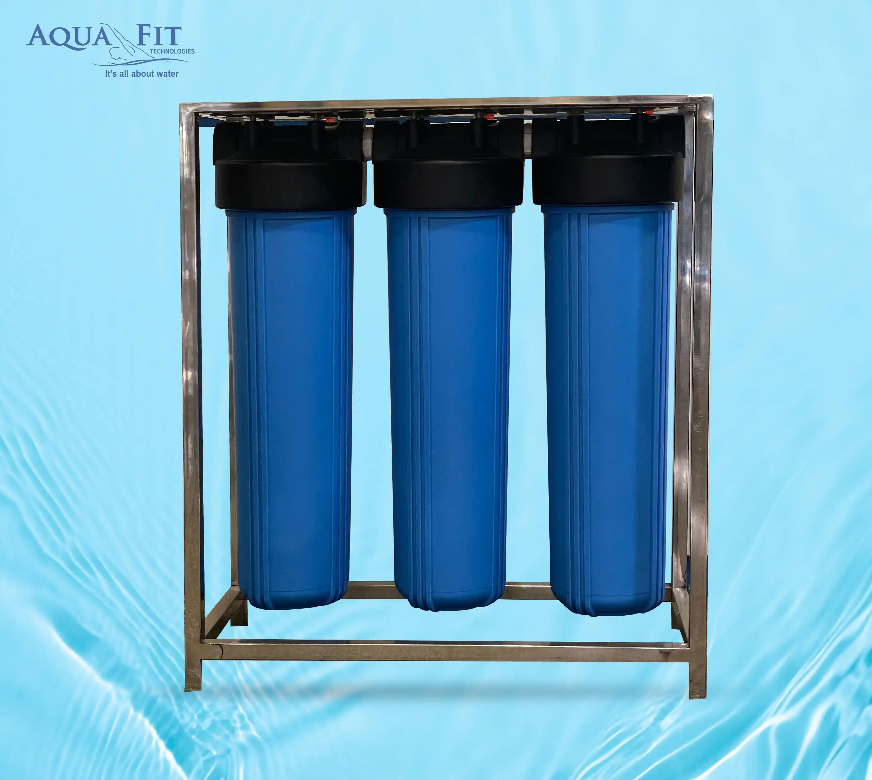 3 Stage Iron Removal Jumbo Filter