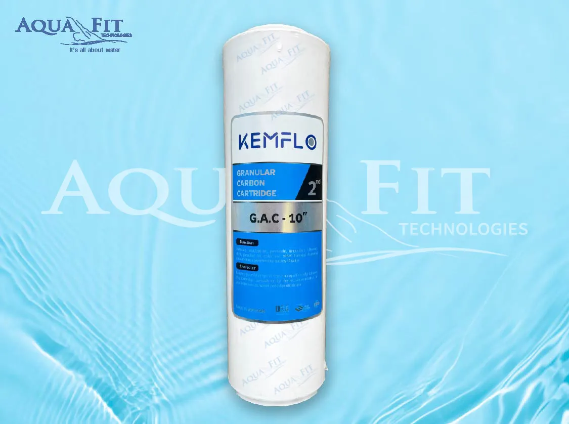 Kemflo Granular Activated Carbon (GAC) Cartridge 10 Inch