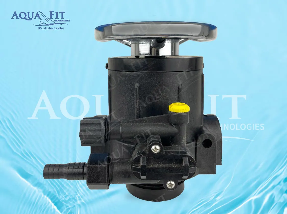 Manual multiport softener valve