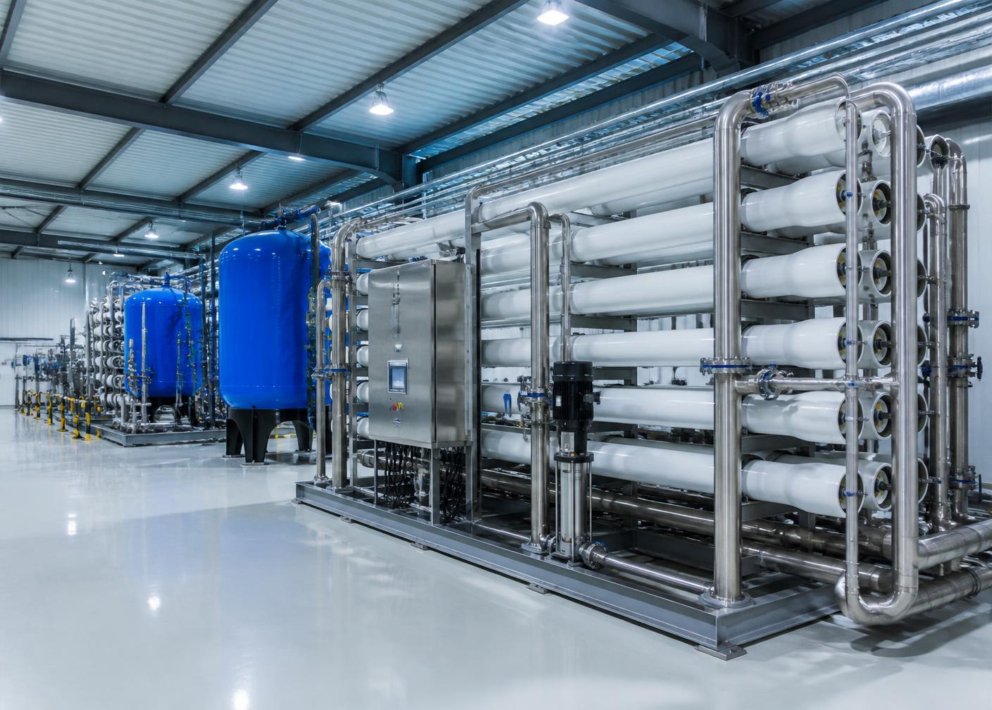 Aquafit Technologies industrial water treatment plant