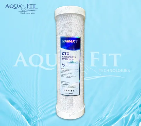 Sanaky Carbon Block Cartridge (CTO) 10 inch