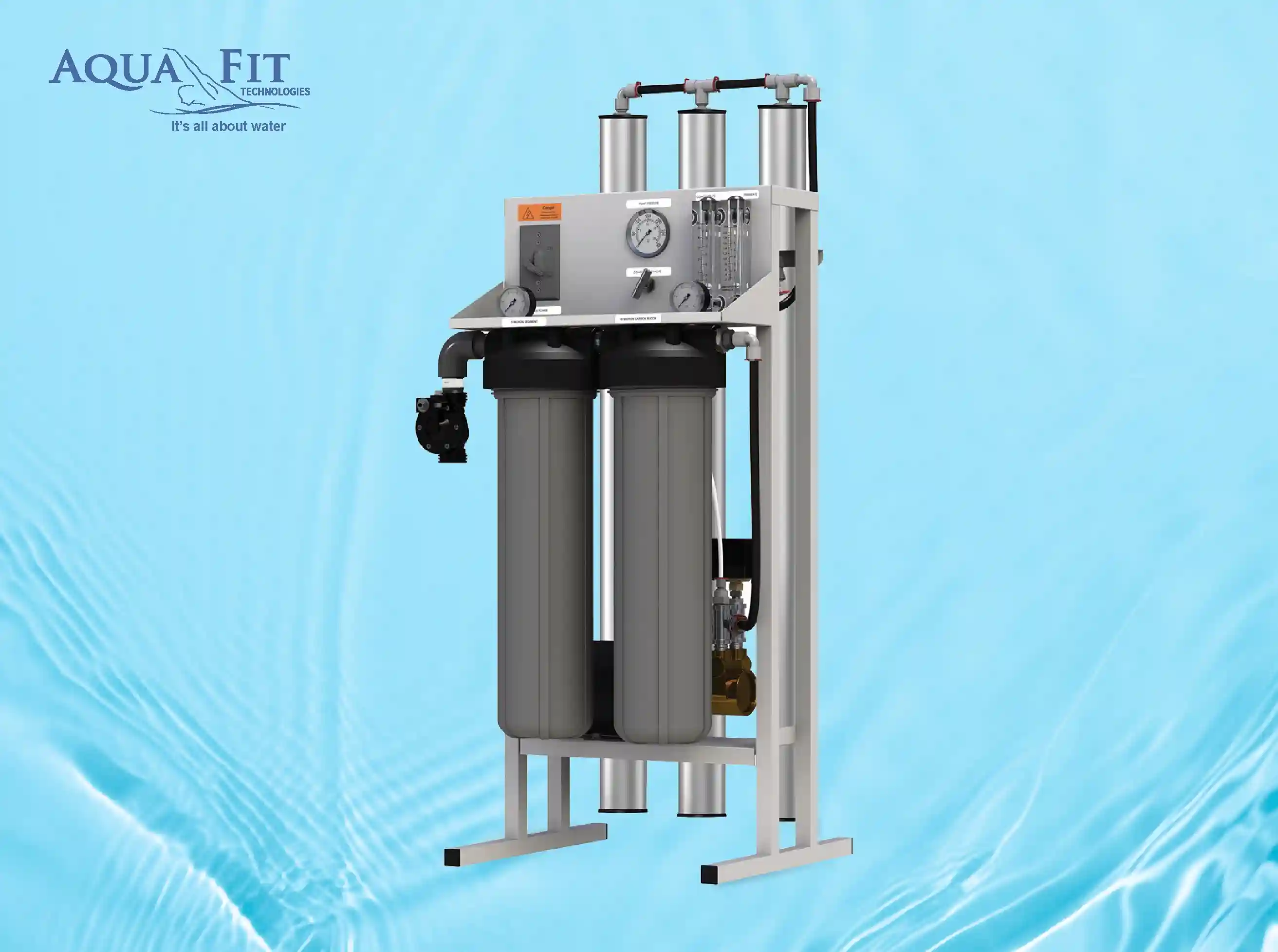 Commercial Drinking water purifier (100-250LPH)