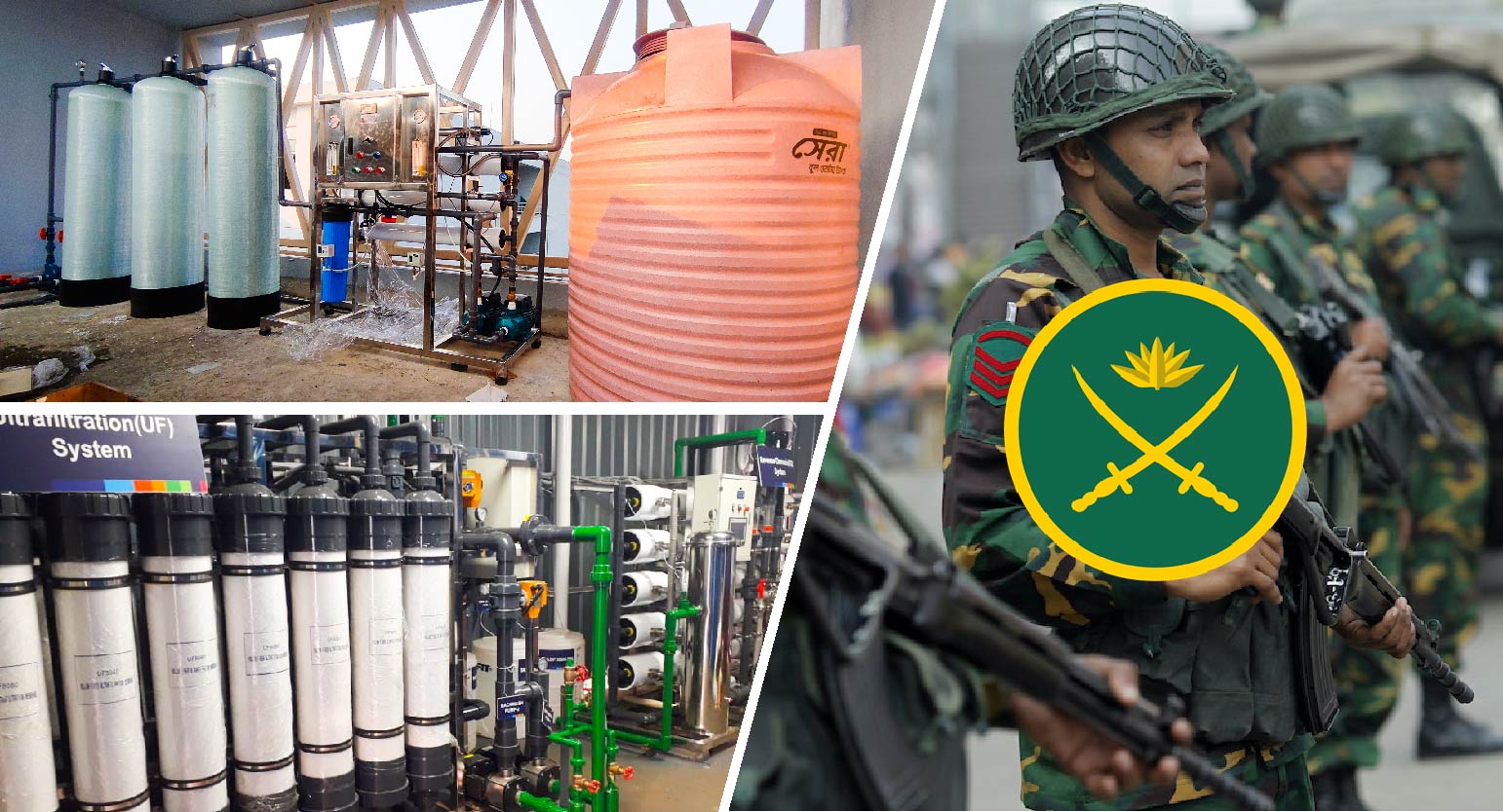 Drinking Water Treatment Plants for Bangladesh Army