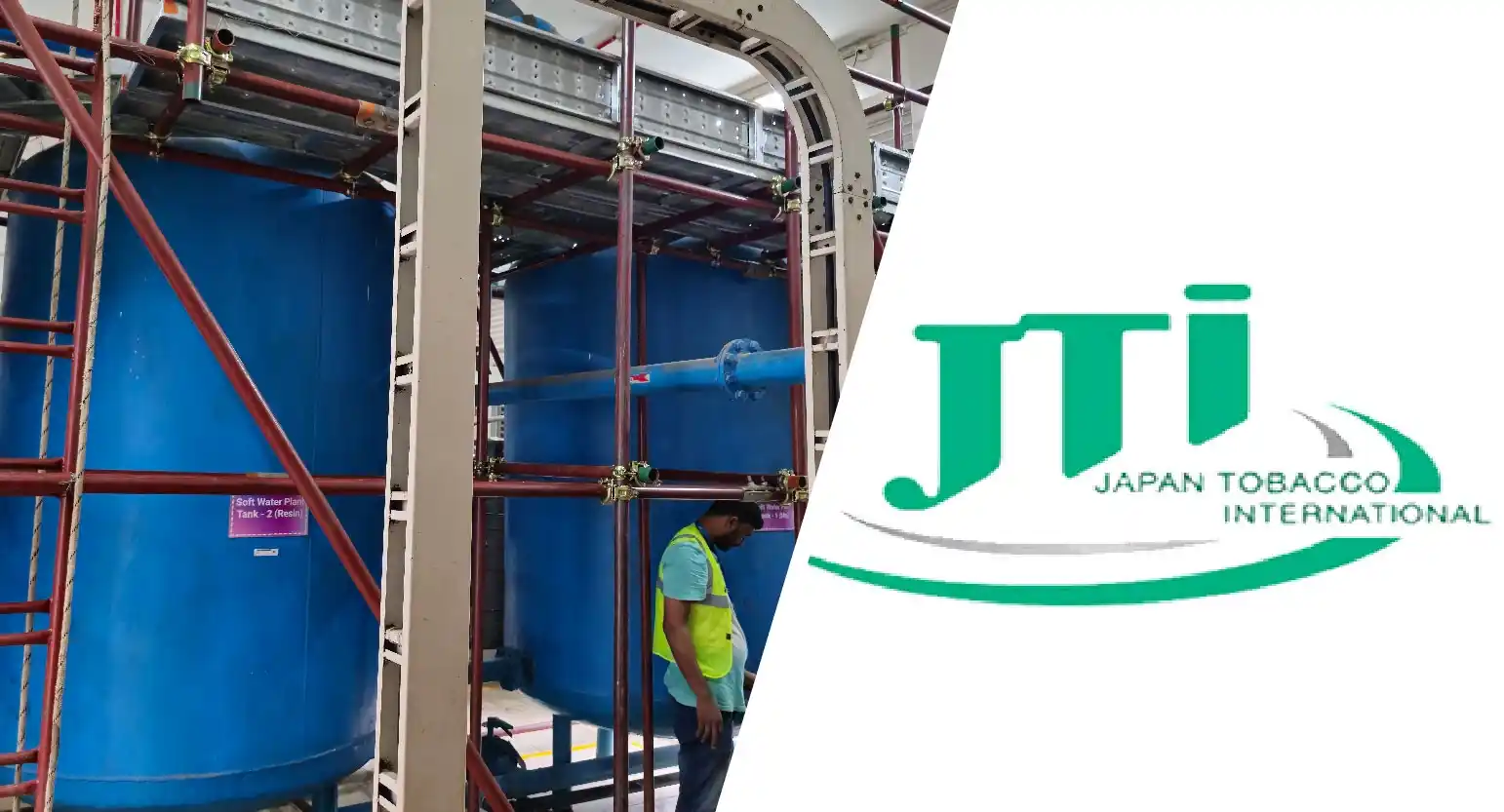 Water Softener Plant in Japan Tobacco International