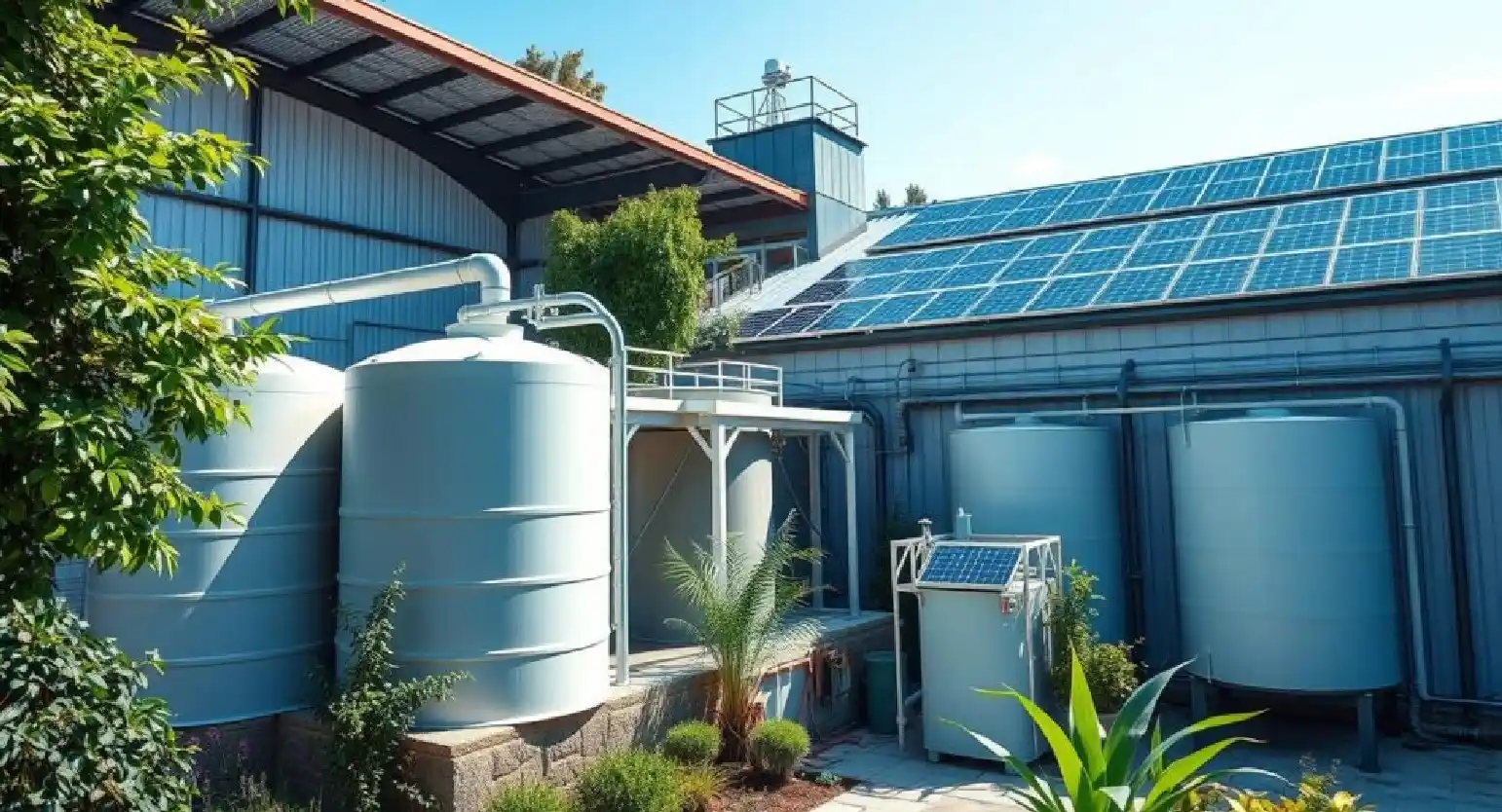 The Benefits of Rainwater Harvesting for Industrial Applications