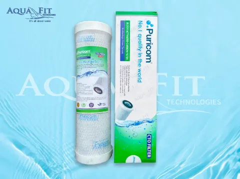 Puricom Carbon Block Cartridge (CTO Premium) 10 inch
