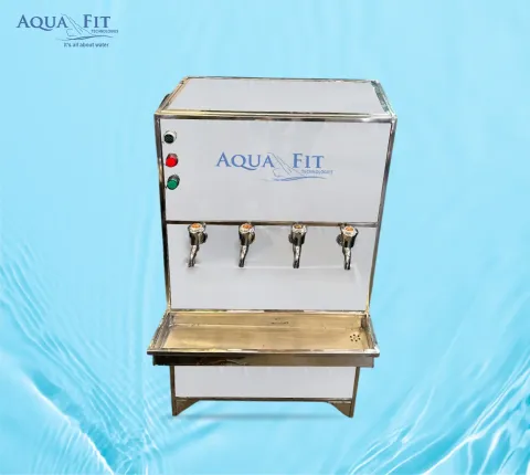 Water Cooling Dispenser 4 Taps (SS)