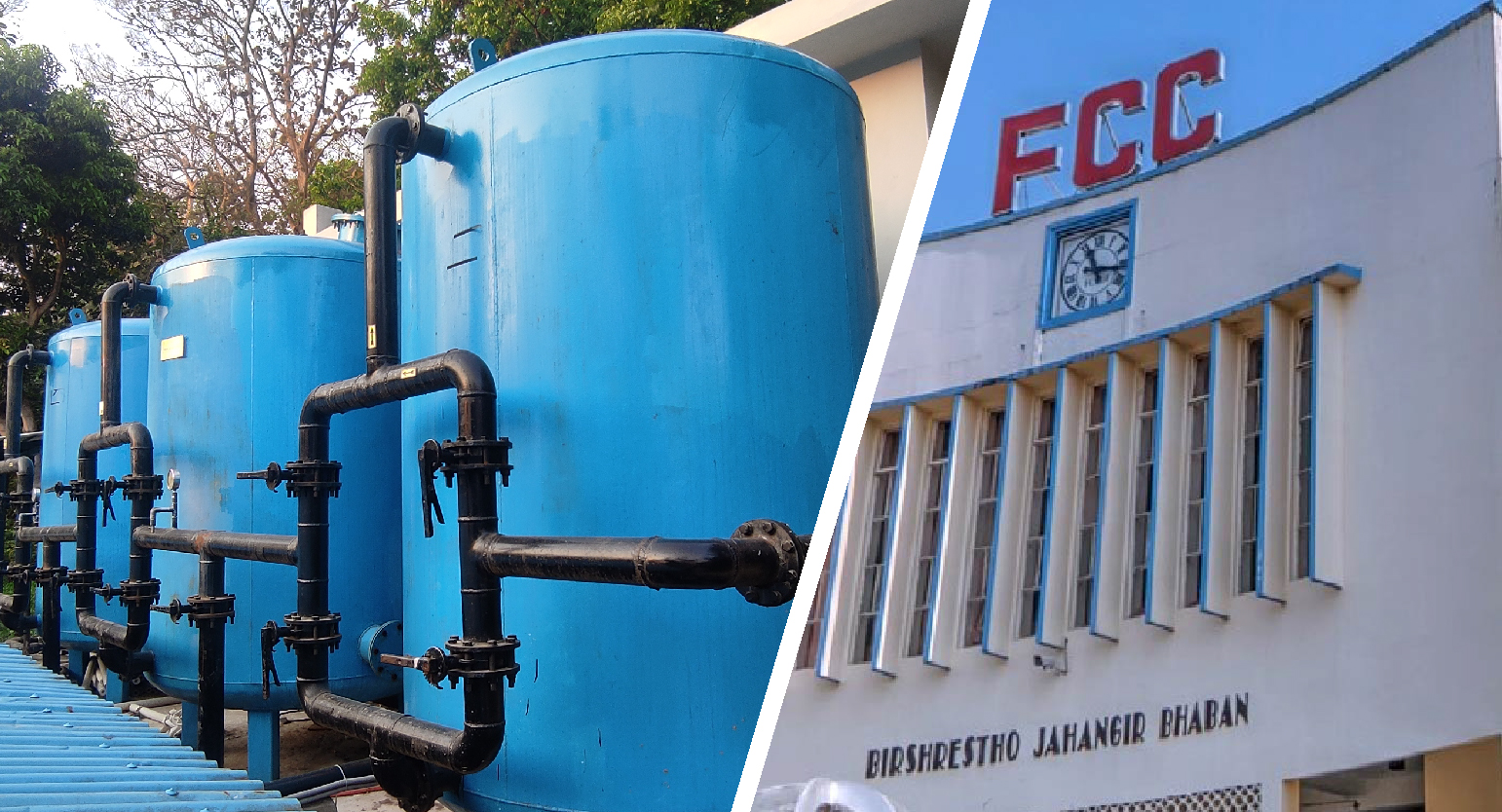 Iron Removal Plant in Faujdarhat Cadet College (FCC)